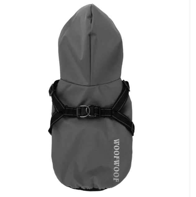 WOOFWOOF Waterproof Puppy Dog Raincoat Poncho
