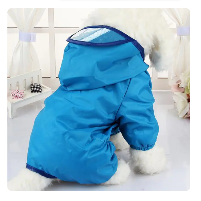 Waterproof Dog Raincoat with Hood for Pets