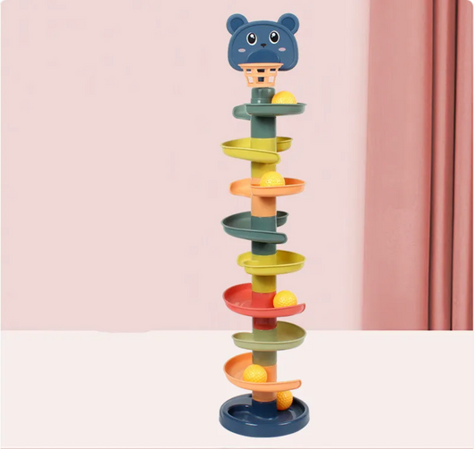 Baby Jenga Rolling Ball Toy