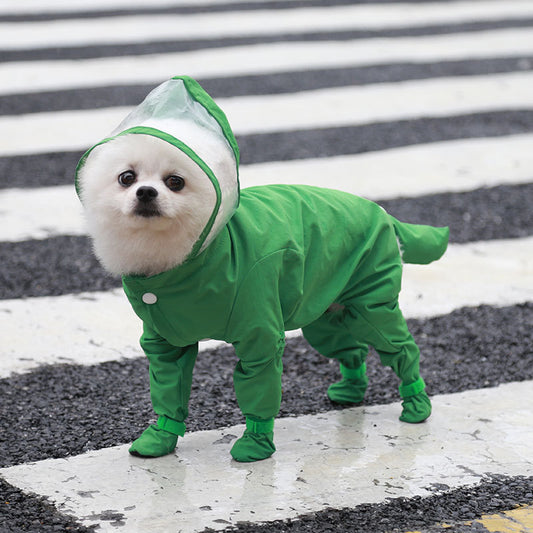 All-Inclusive Waterproof Raincoat for Pets