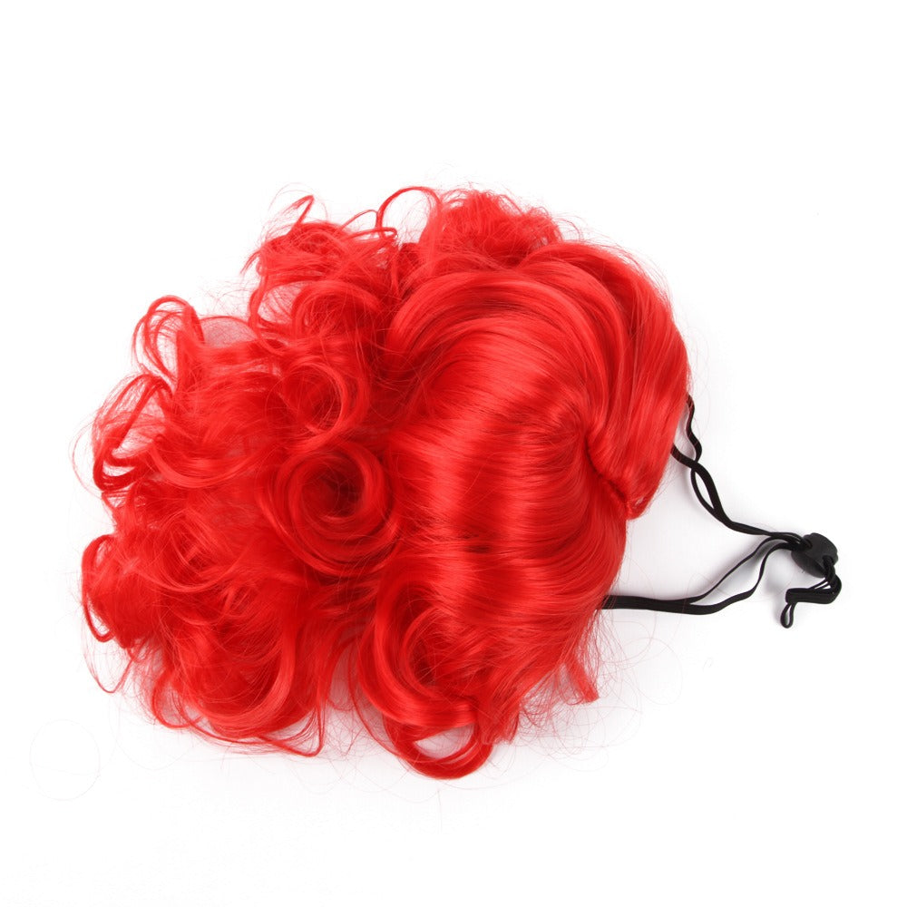 Red Wavy Dog Hood Costume for Pets - Funny Party Accessory