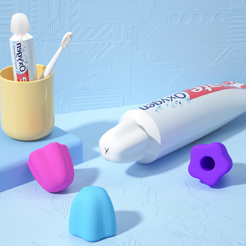 Colorful Self-Sealing Toothpaste Cap for Hygiene