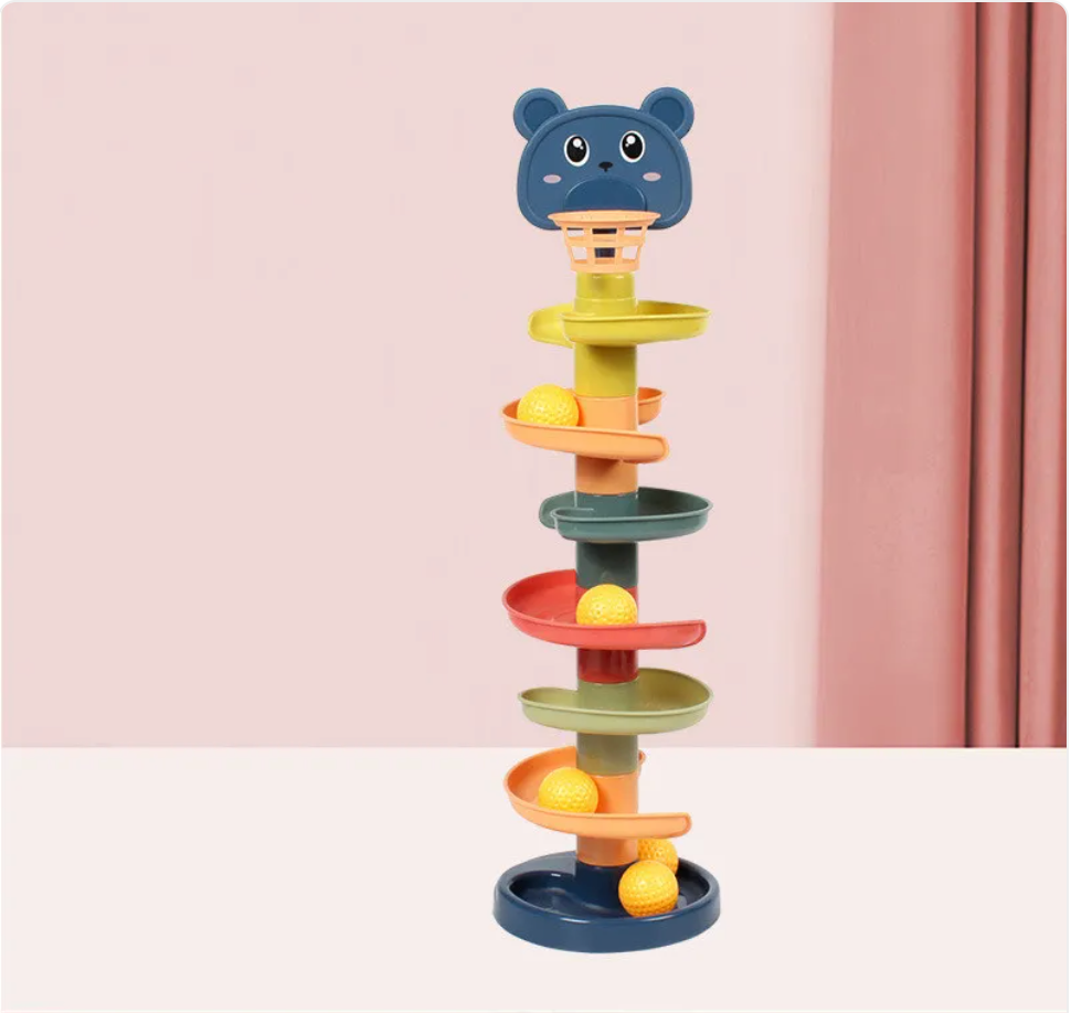 Baby Jenga Rolling Ball Toy